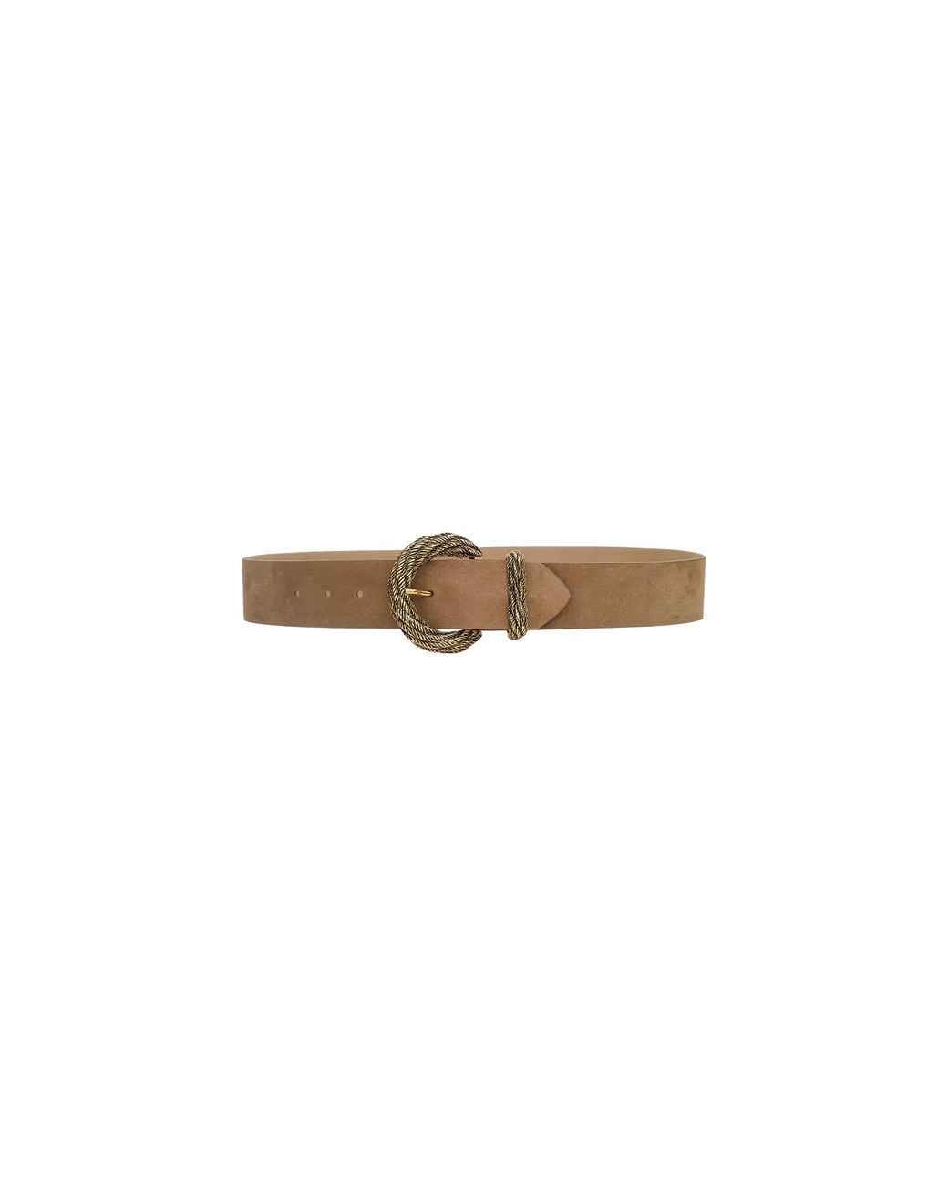 L'Agence Natural Adelle Suede Belt