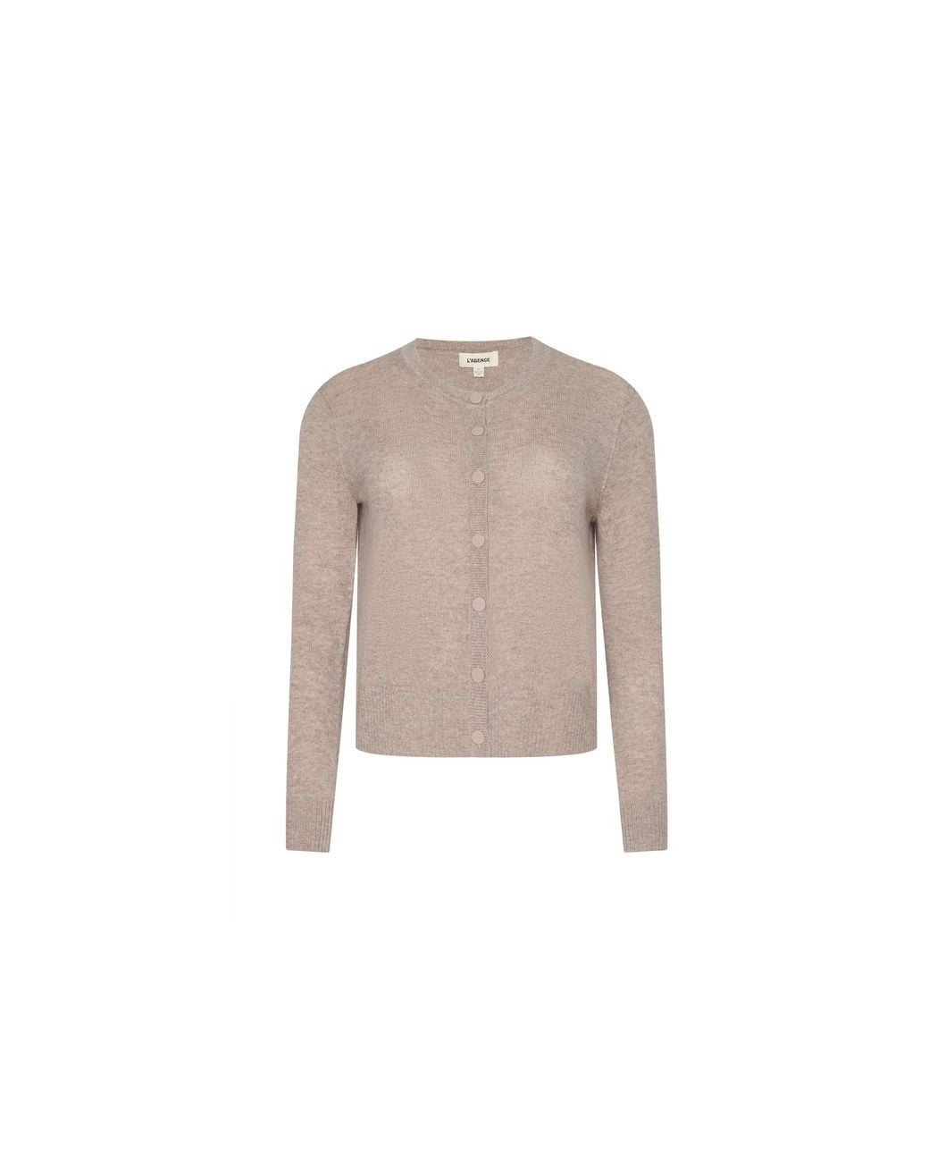 L'Agence Natural Malone Cashmere Cardigan