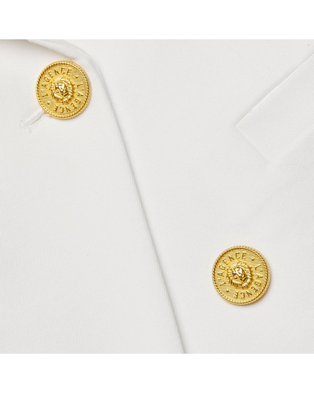 L'Agence White Kyomi Double-Breasted Blazer