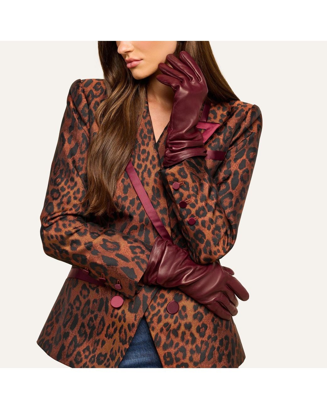 L'Agence Purple Boheme Gloves