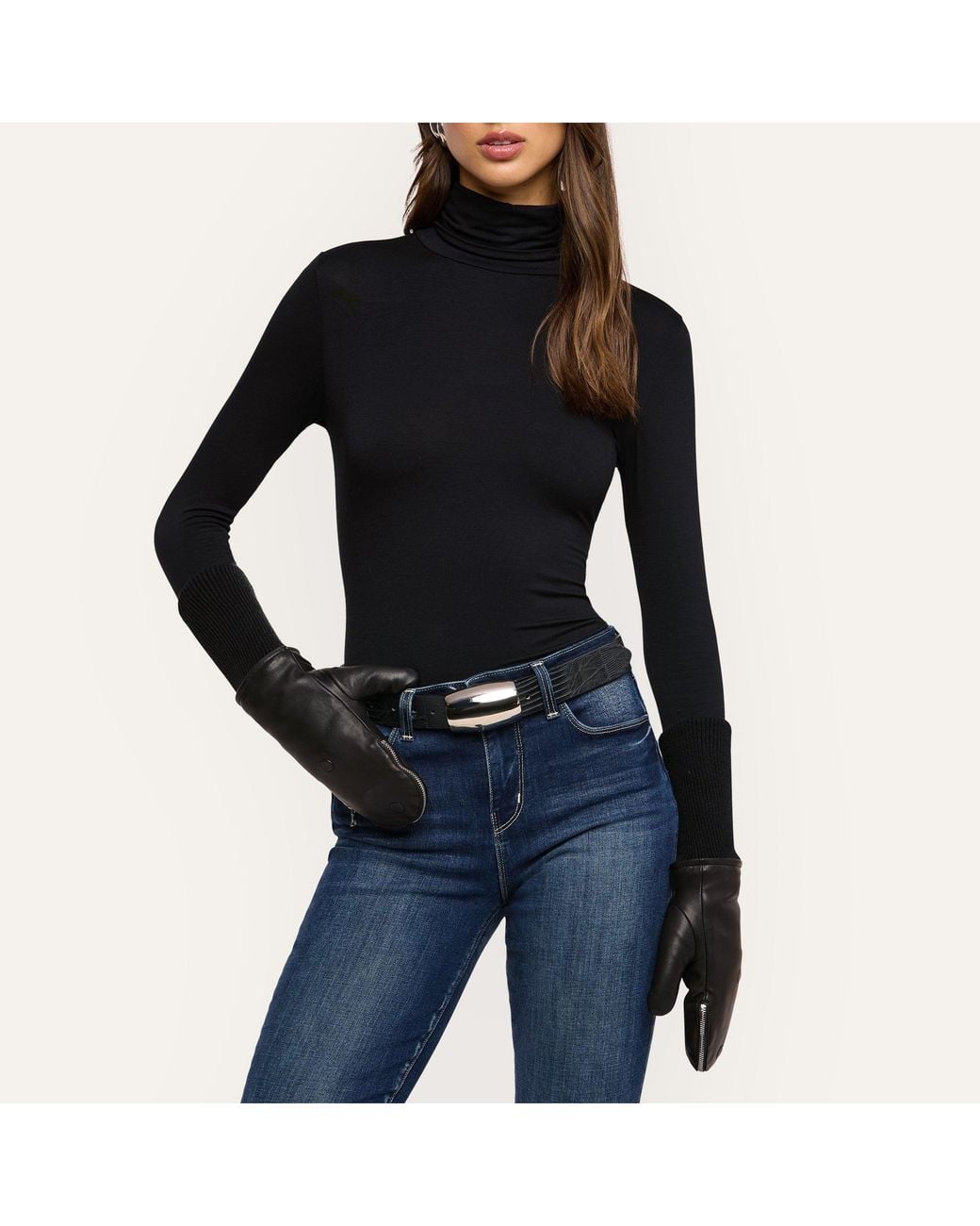 L'Agence Black Tempo Mittens