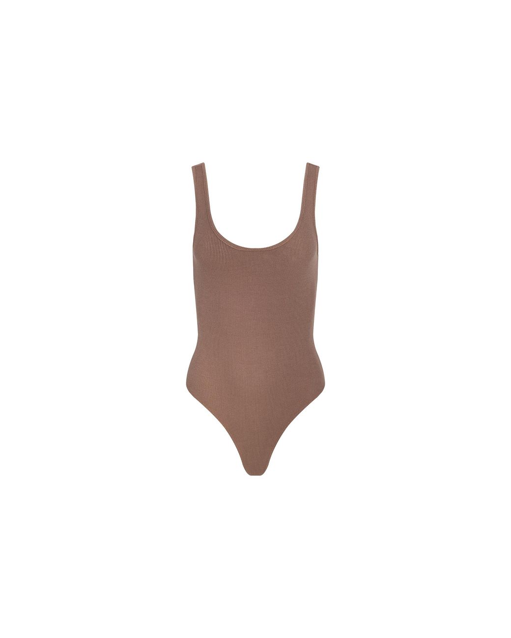 L'Agence Pink Nica Scoopneck Bodysuit