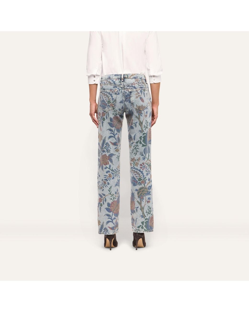L'Agence Blue Gianna Stovepipe Jean