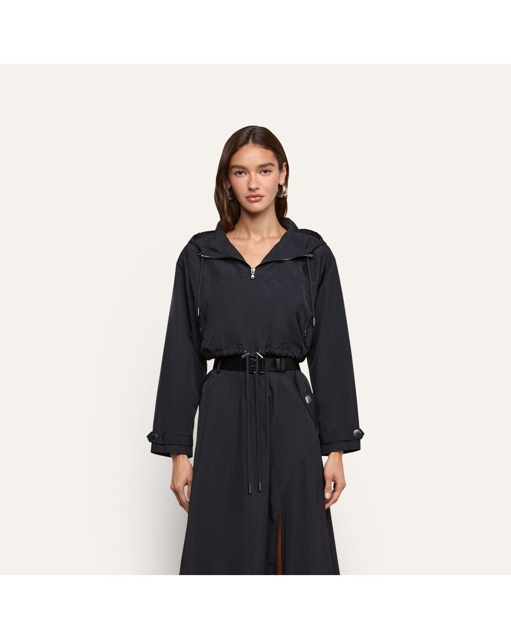 L'Agence Blue Derby Windbreaker