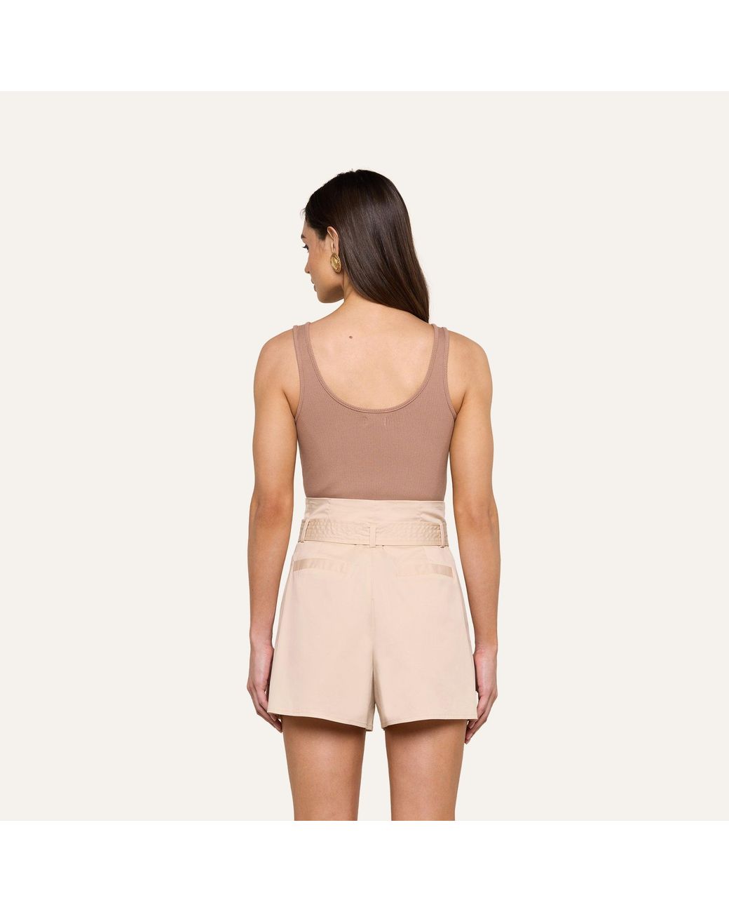 L'Agence Pink Nica Scoopneck Bodysuit