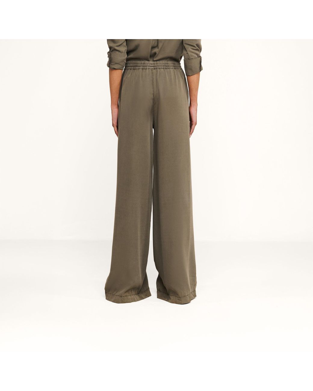 L'Agence Green 'Agence Connie Drawstring Trouser