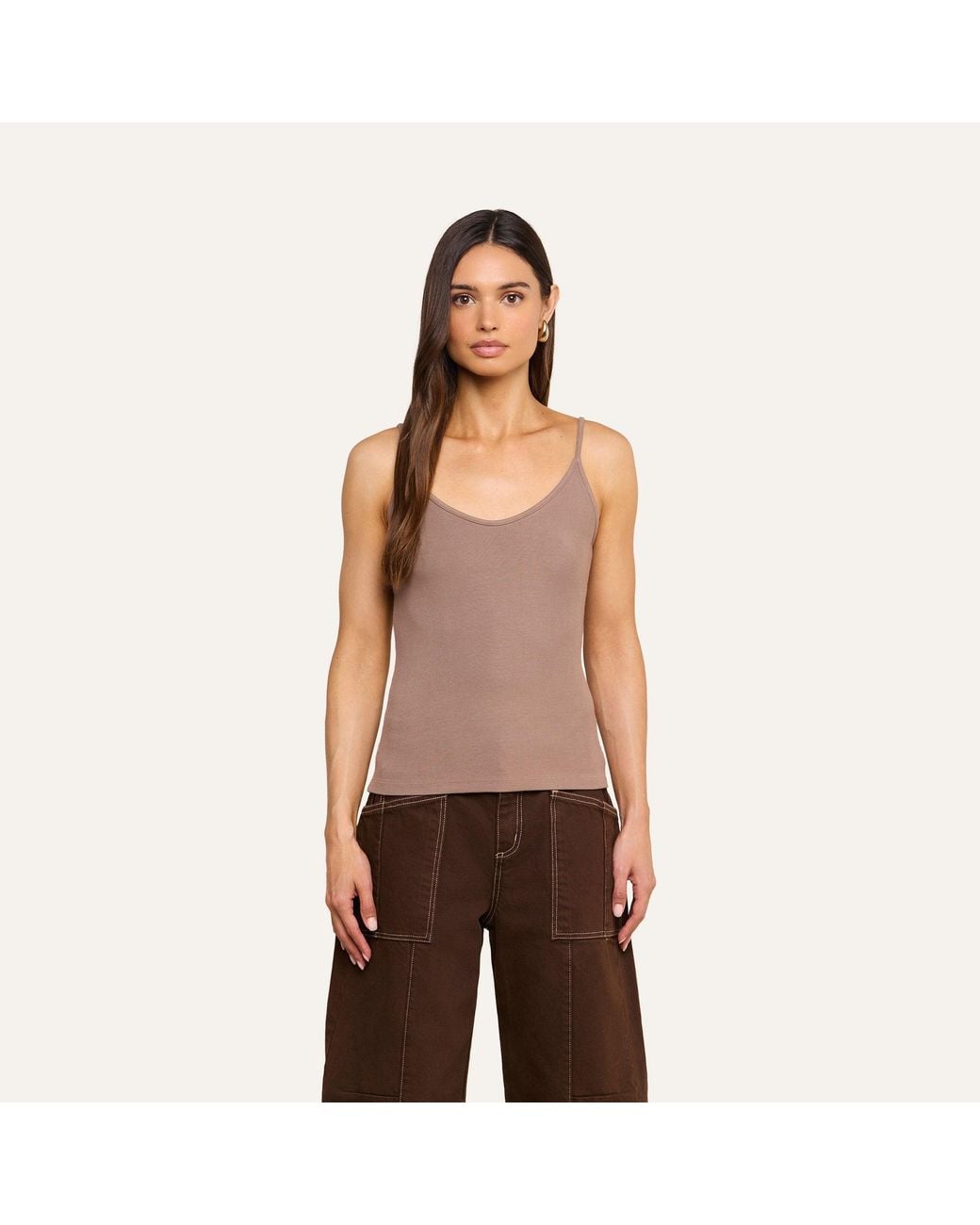 L'Agence Brown 'Agence Lunara Camisole