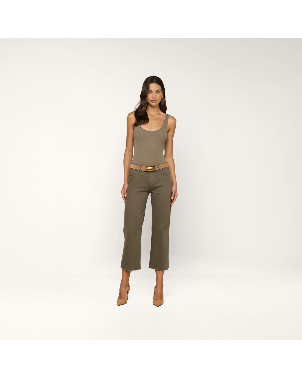 L'Agence Natural Nica Scoopneck Bodysuit