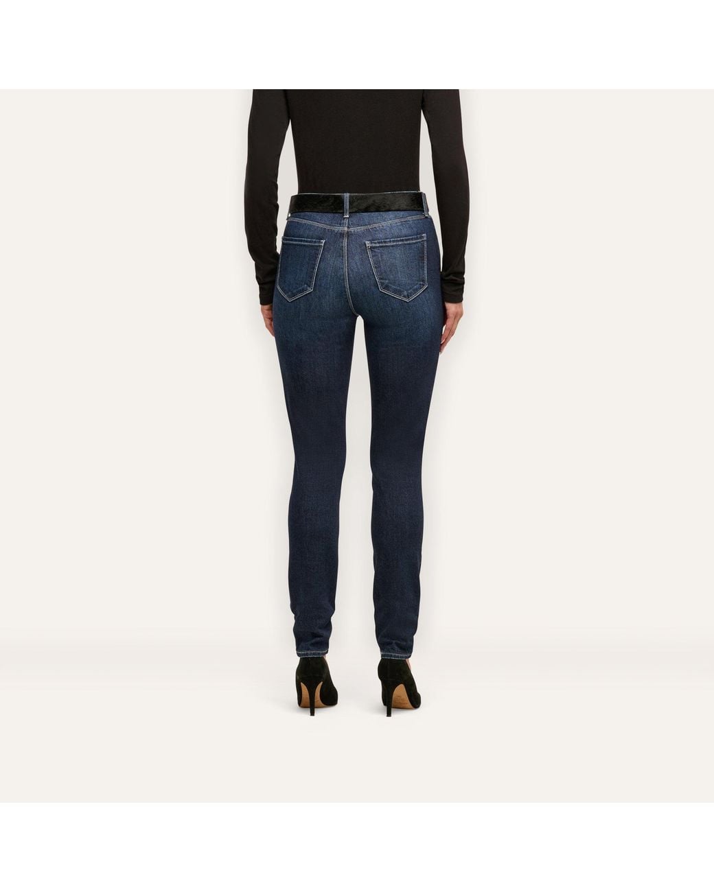 L'Agence Blue Marguerite Skinny Jean