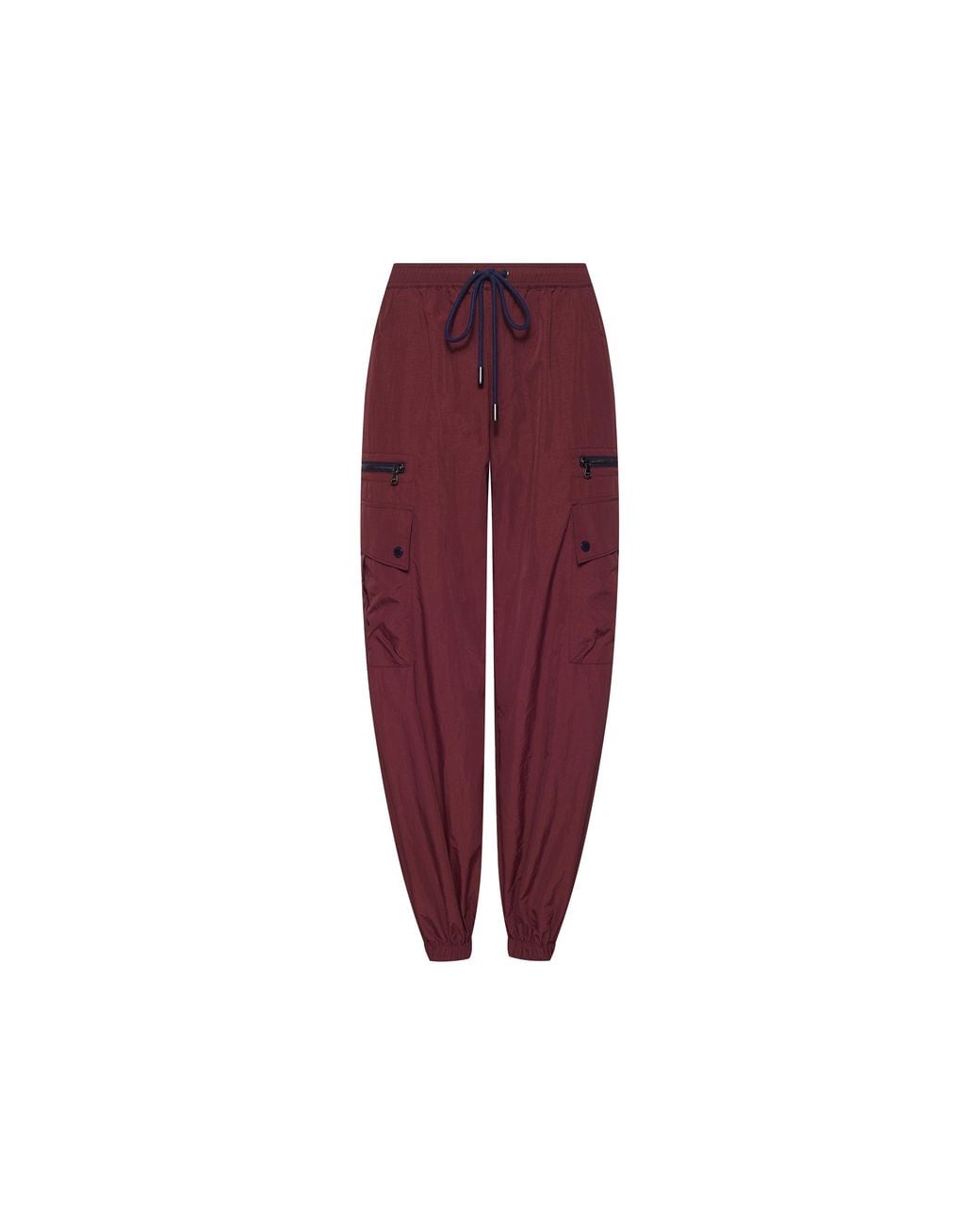 L'Agence Red Monrose Nylon Jogger Pants