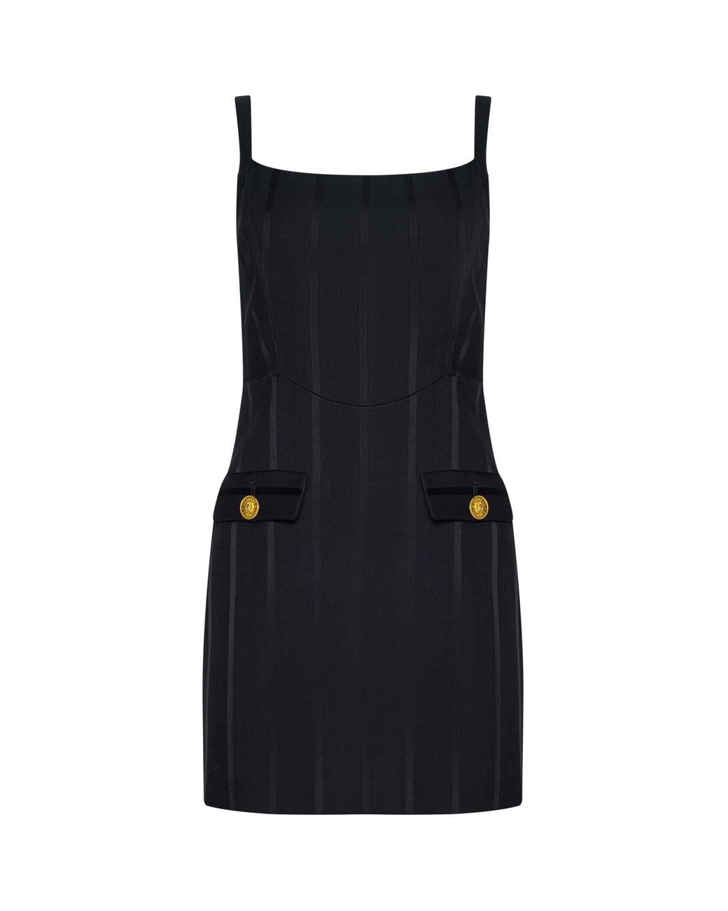L'Agence Black Helen Mini Dress
