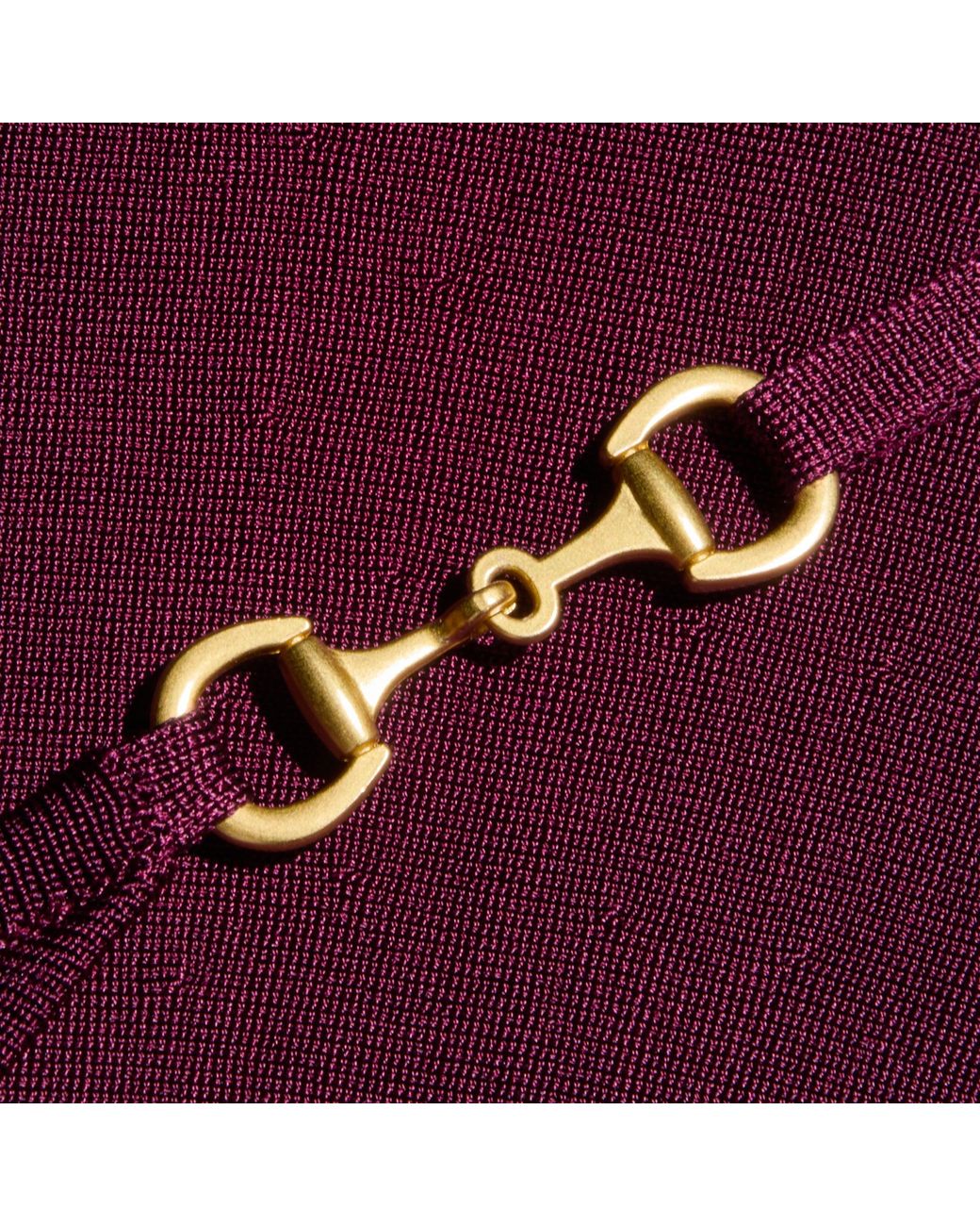 L'Agence Purple Lana Flare Knit Dress