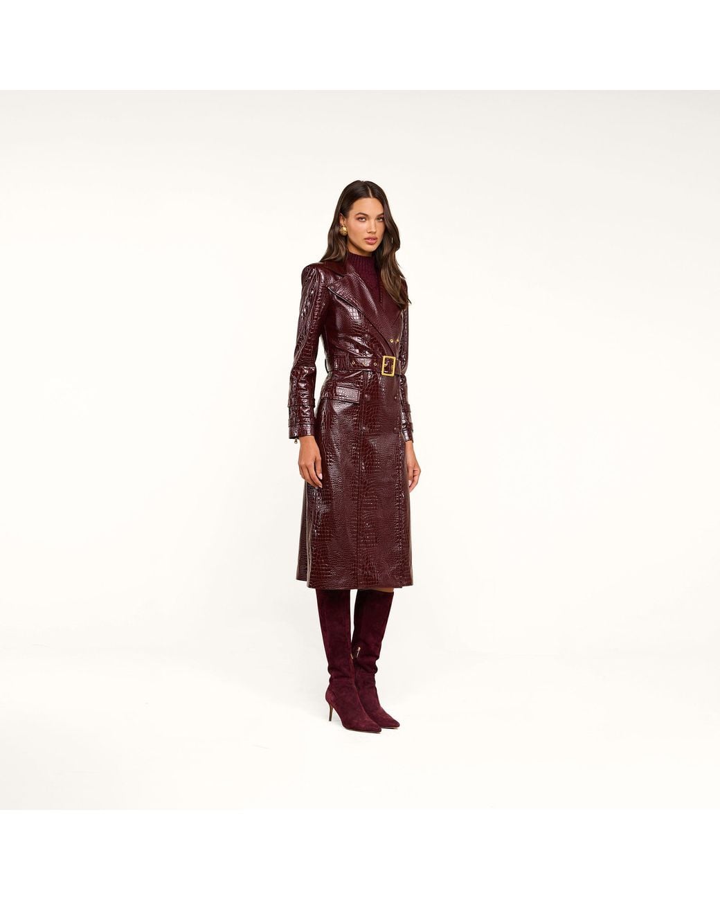 L'Agence Multicolor 'Agence Celina Trench Coat