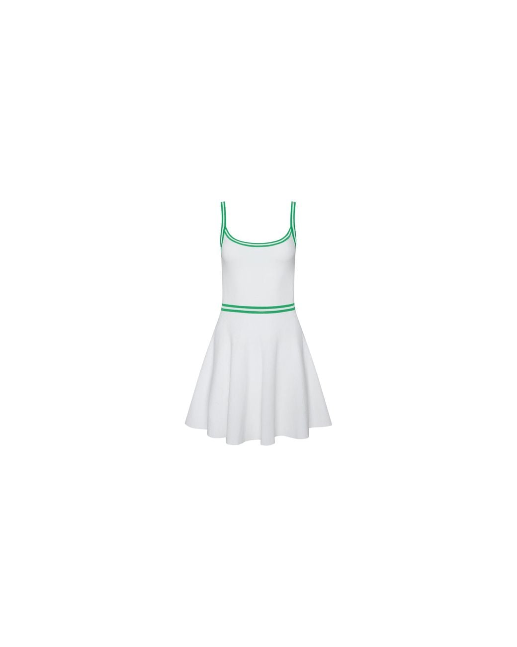 L'Agence Multicolor Lilibet Knit Tennis Dress