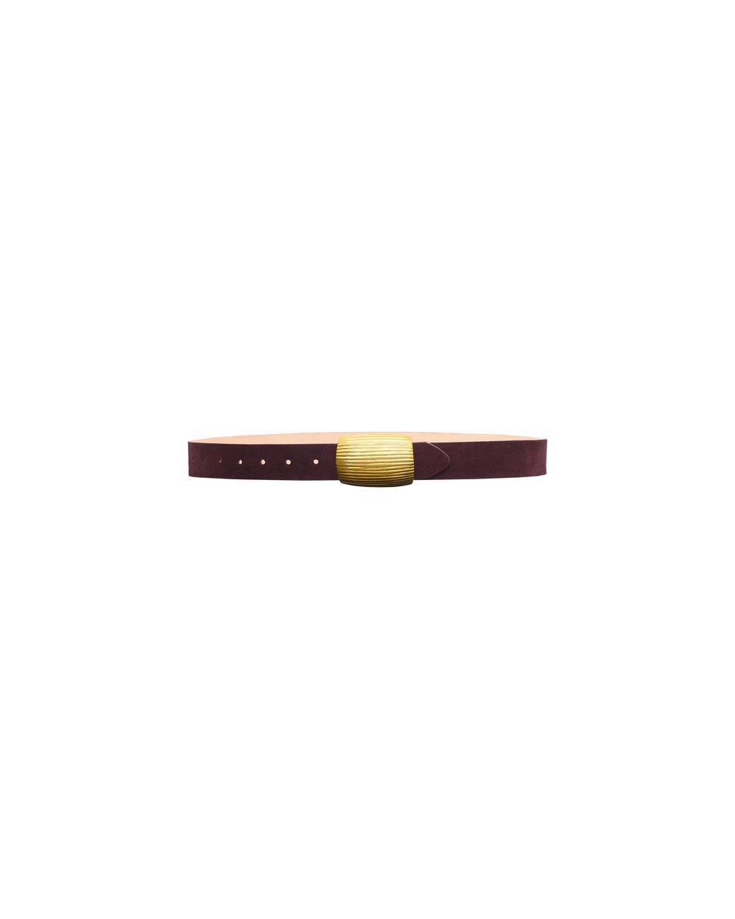 L'Agence Natural Montell Suede Belt