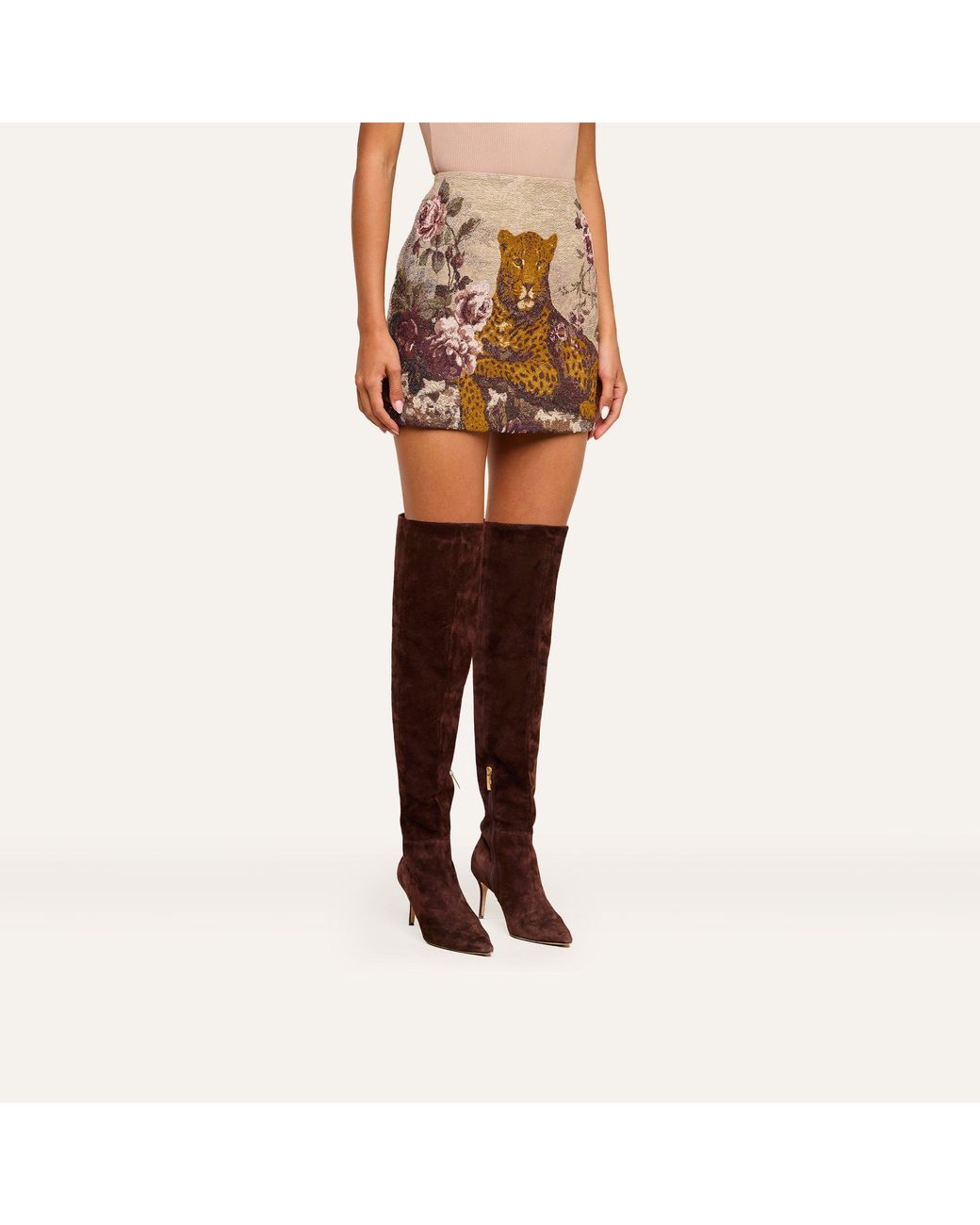 L'Agence Brown Marseille Mini Skirt