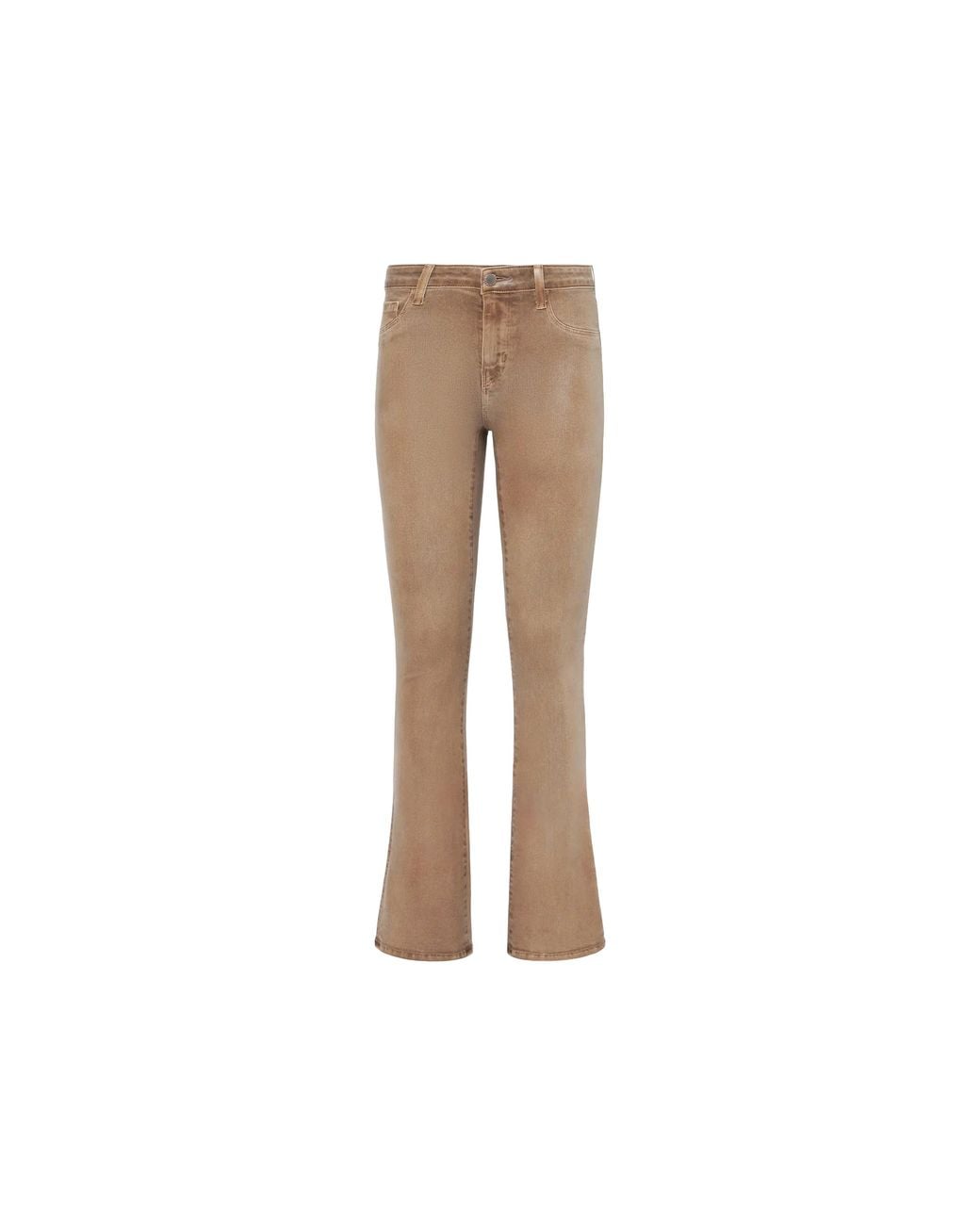 L'Agence Natural Selma Coated Bootcut Jean