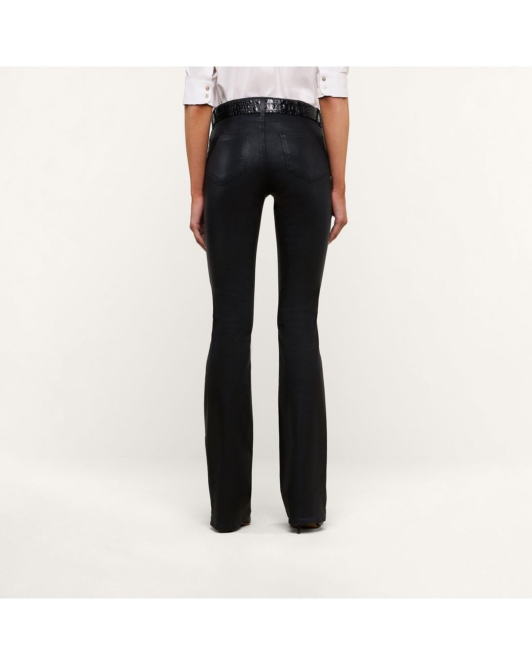 L'Agence Multicolor Selma Coated Bootcut Jean