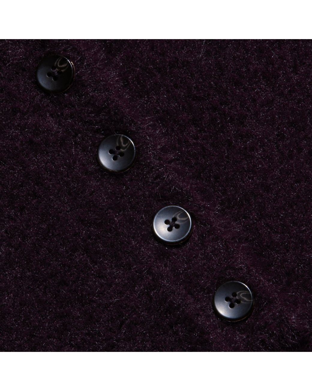 L'Agence Purple Cirrus Cropped Polo