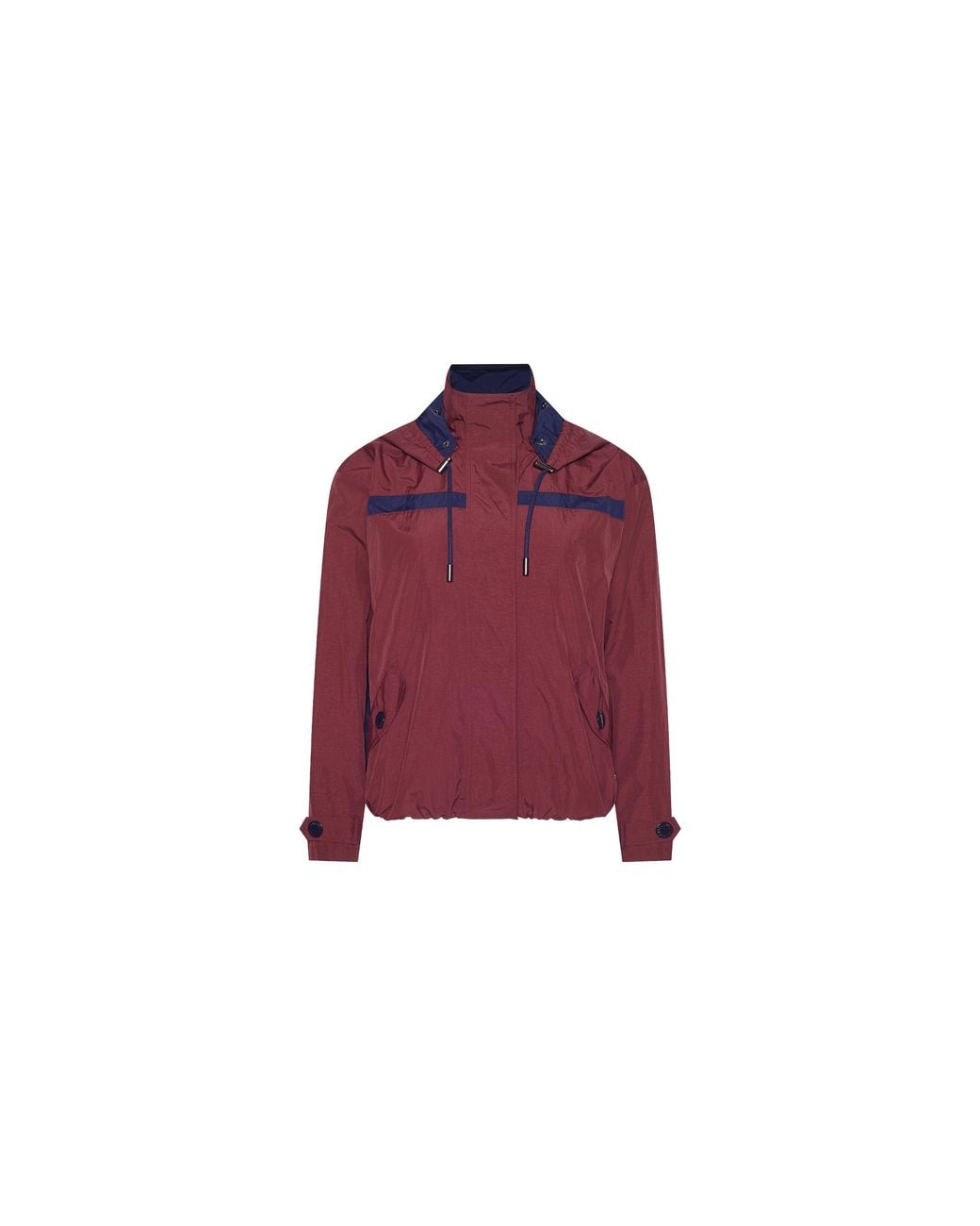 L'Agence Red Geovana Windbreaker