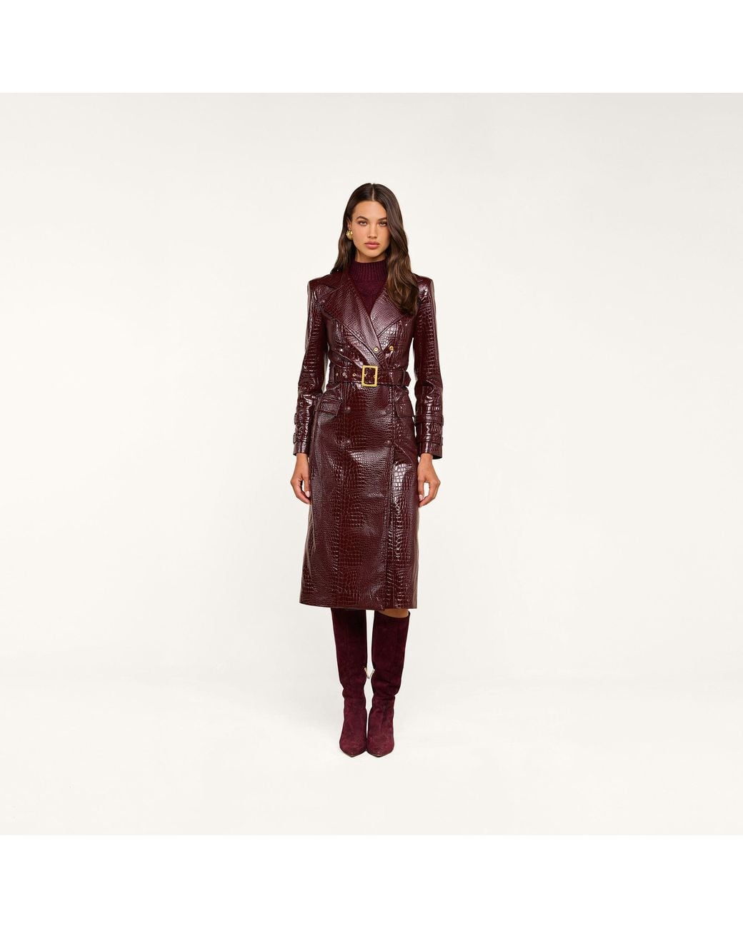 L'Agence Multicolor 'Agence Celina Trench Coat