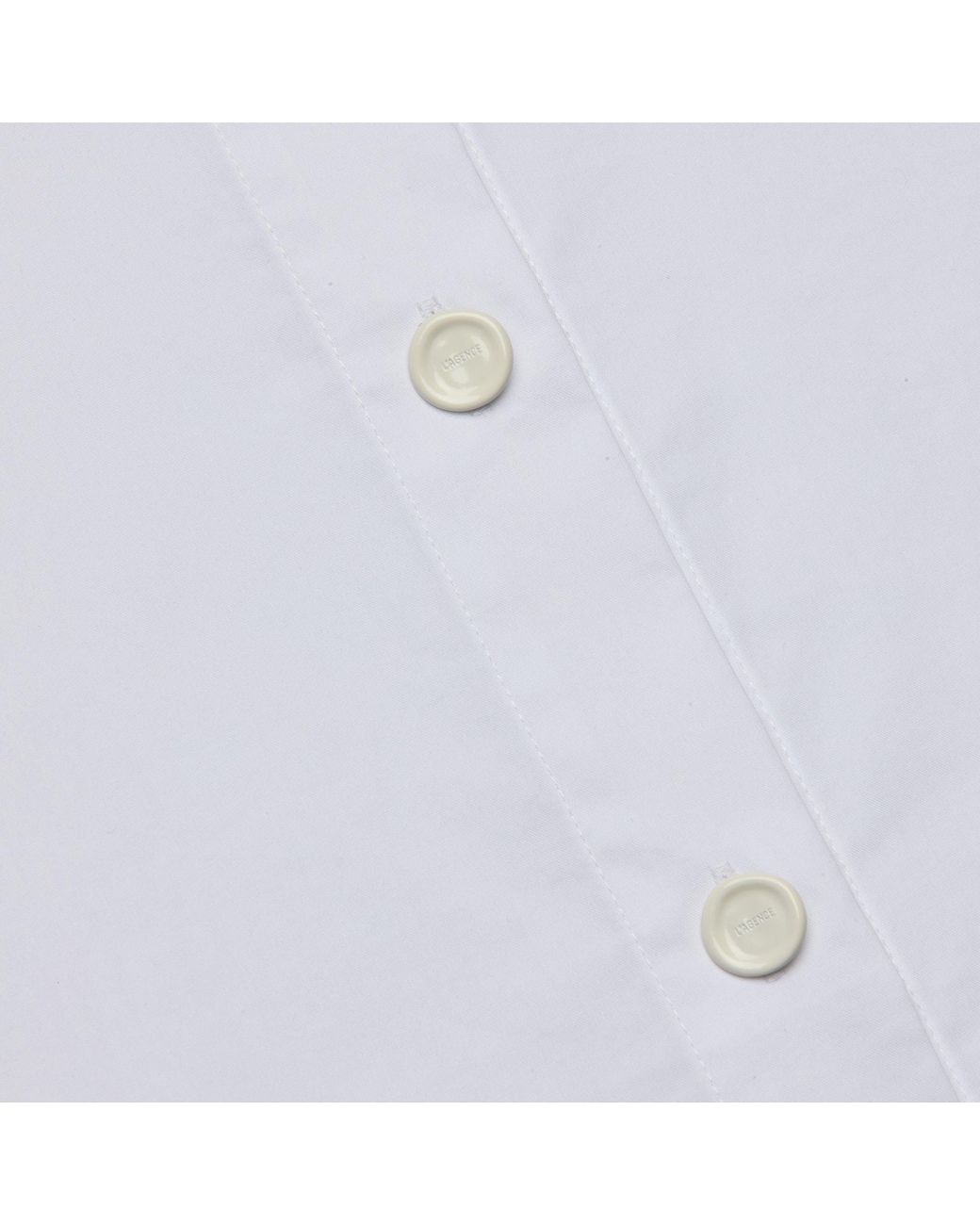 L'Agence White Rylie Poplin Shirt