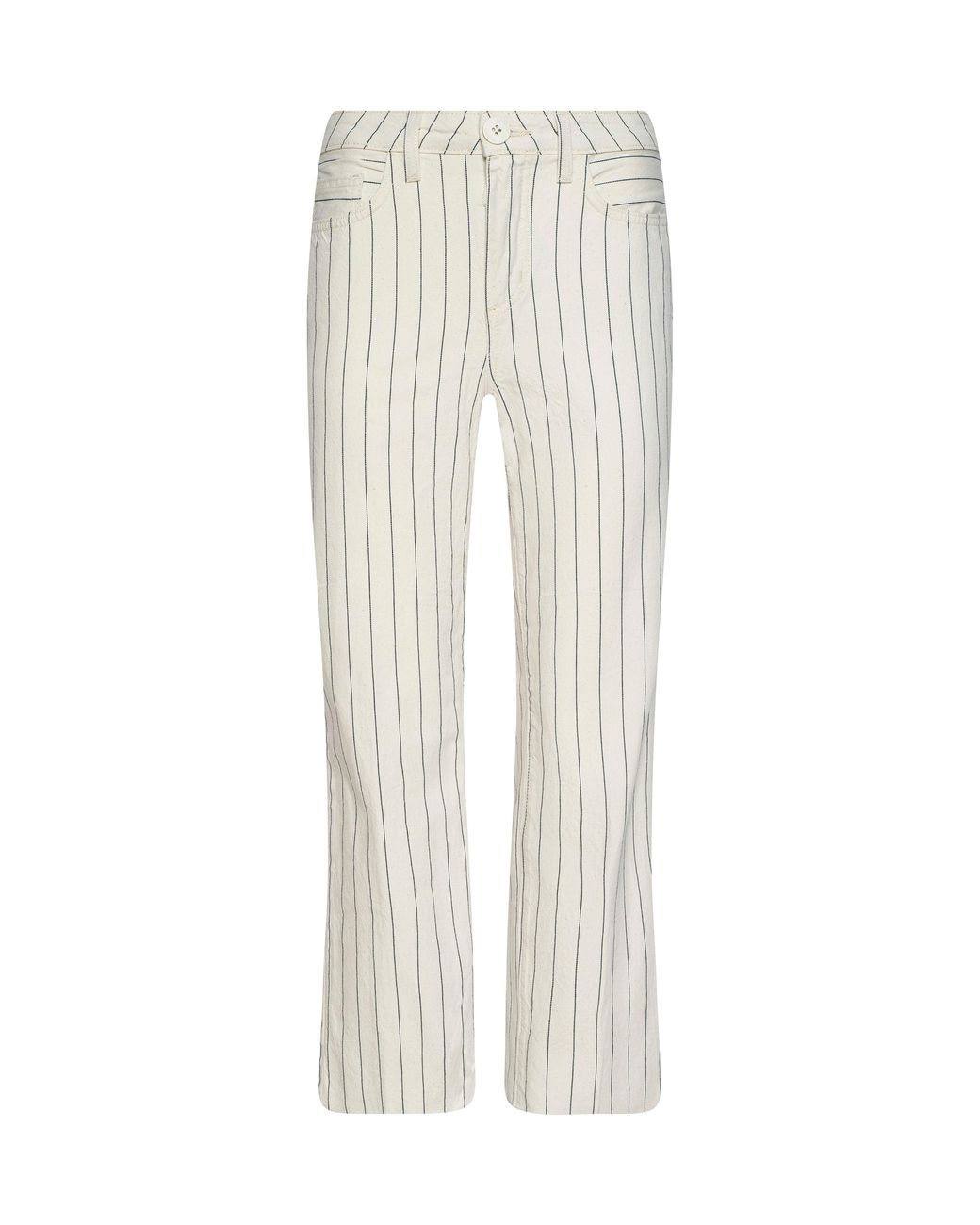 L'Agence Natural Wanda Cropped Wide-Leg Pants