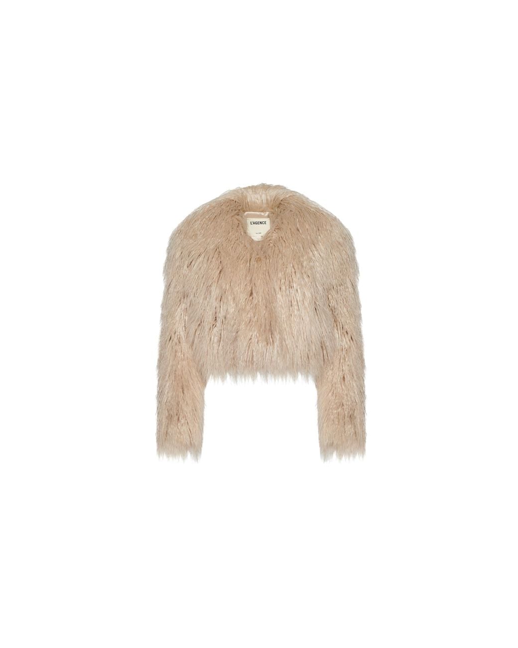 L'Agence Natural Fenella Faux Fur Coat