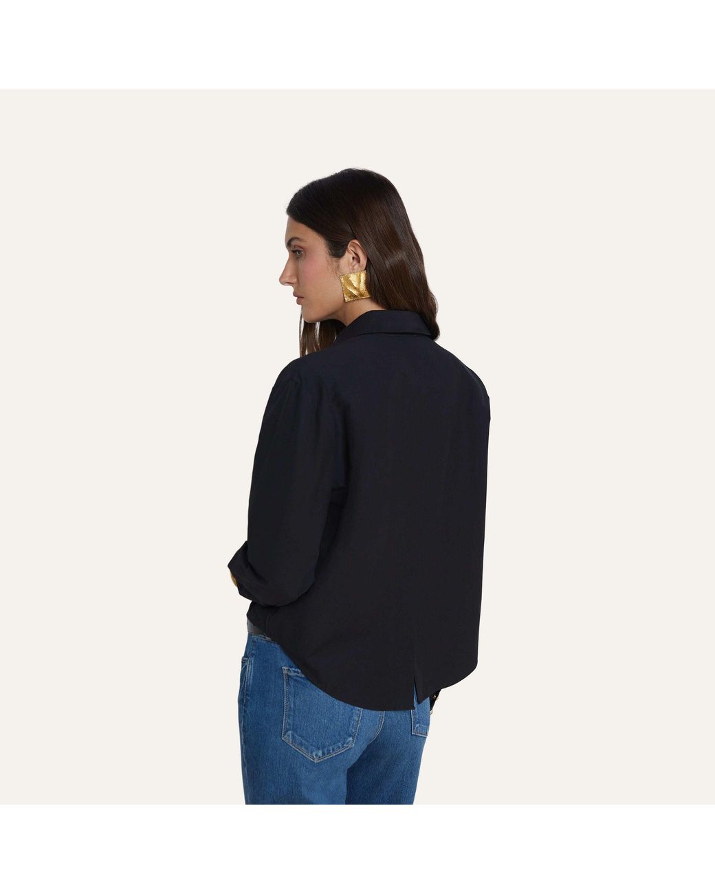 L'Agence Blue Cosette Shirt