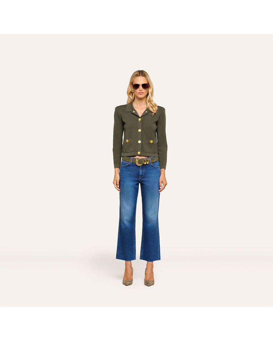 L'Agence Green 'Agence Osiris Cardigan