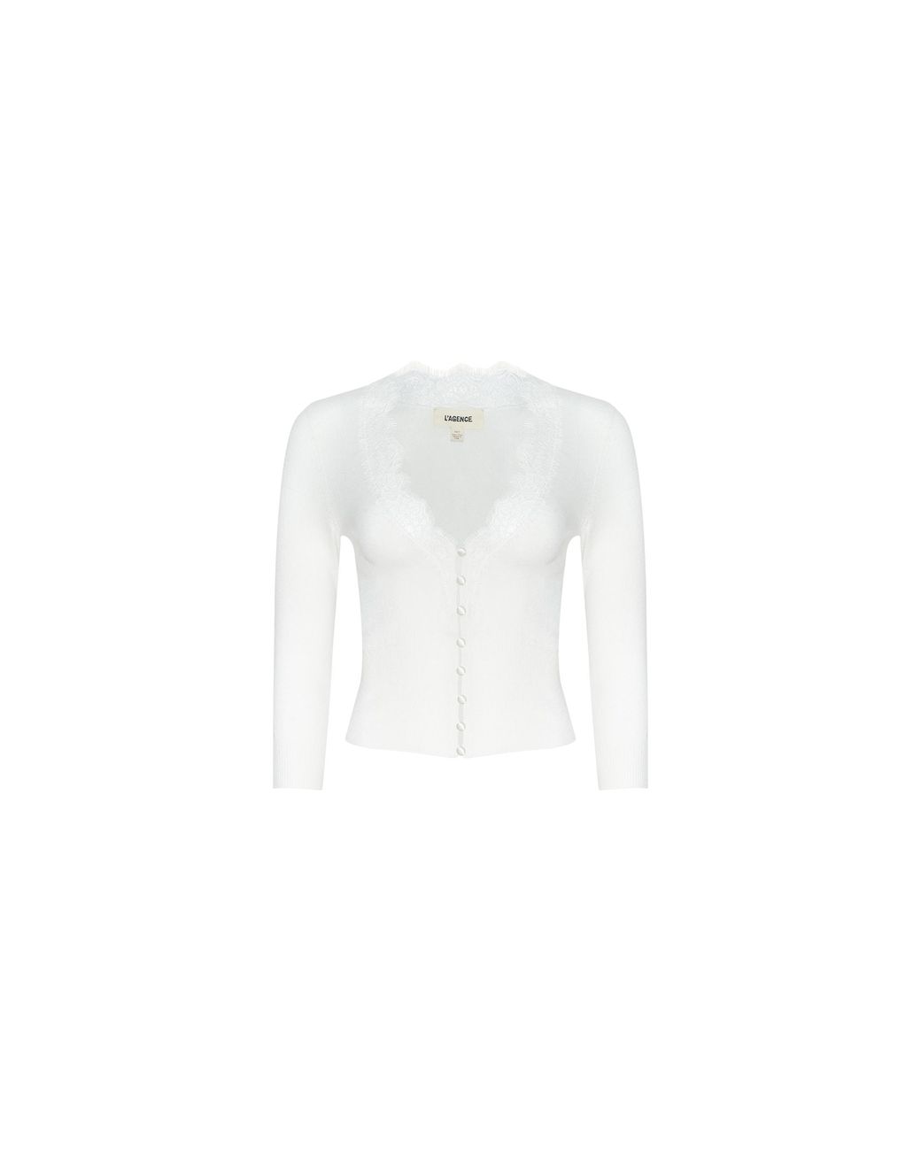 L'Agence Blue Eluna Cardigan Top