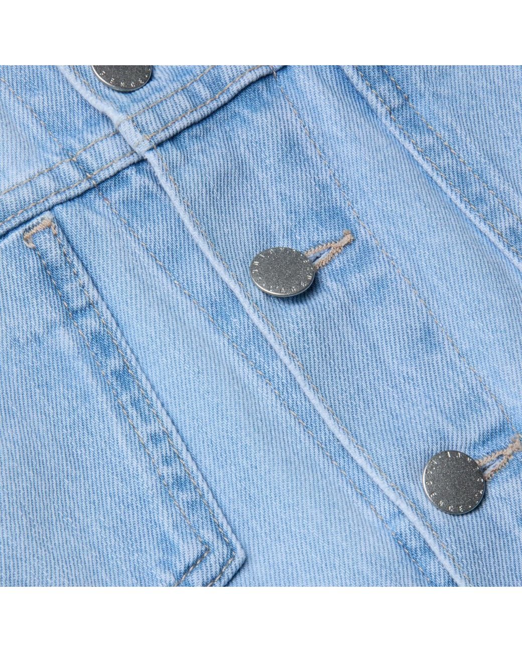 L'Agence Blue Celine Jean Jacket