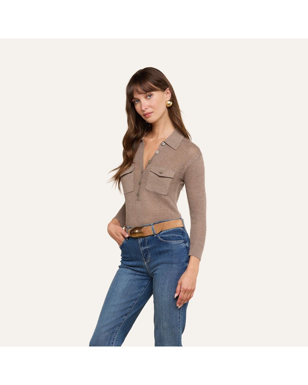L'Agence Multicolor Carine Top