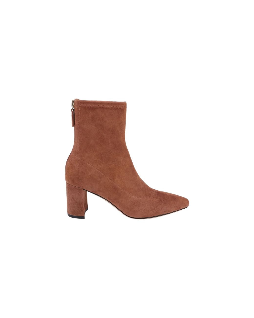 L'Agence Natural Salome Stretch Suede Boot