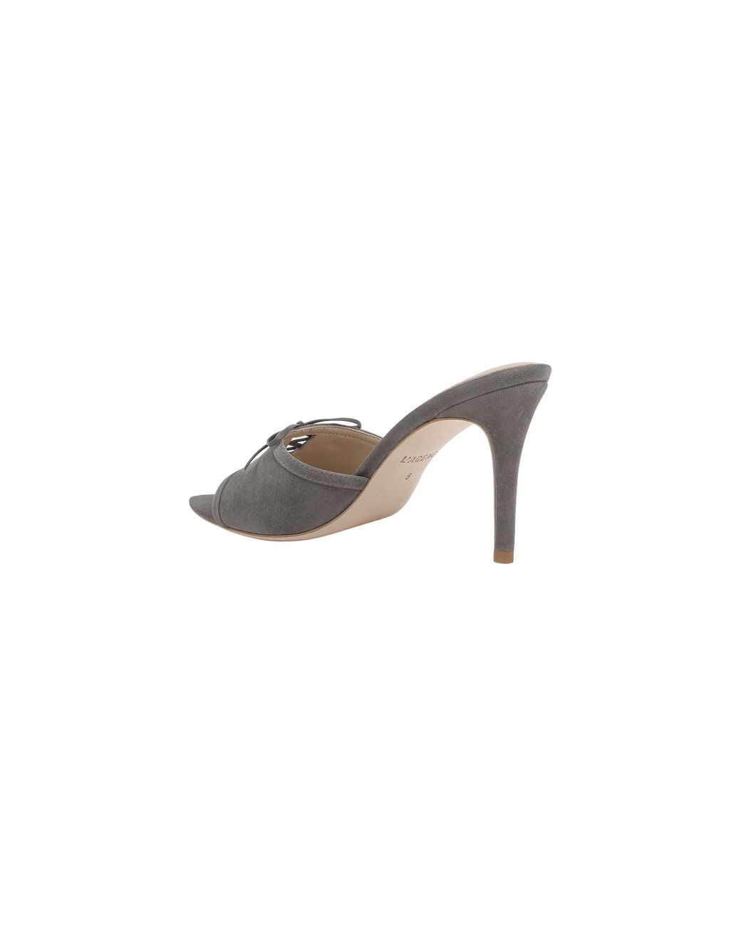 L'Agence Natural Thames Suede Sandal