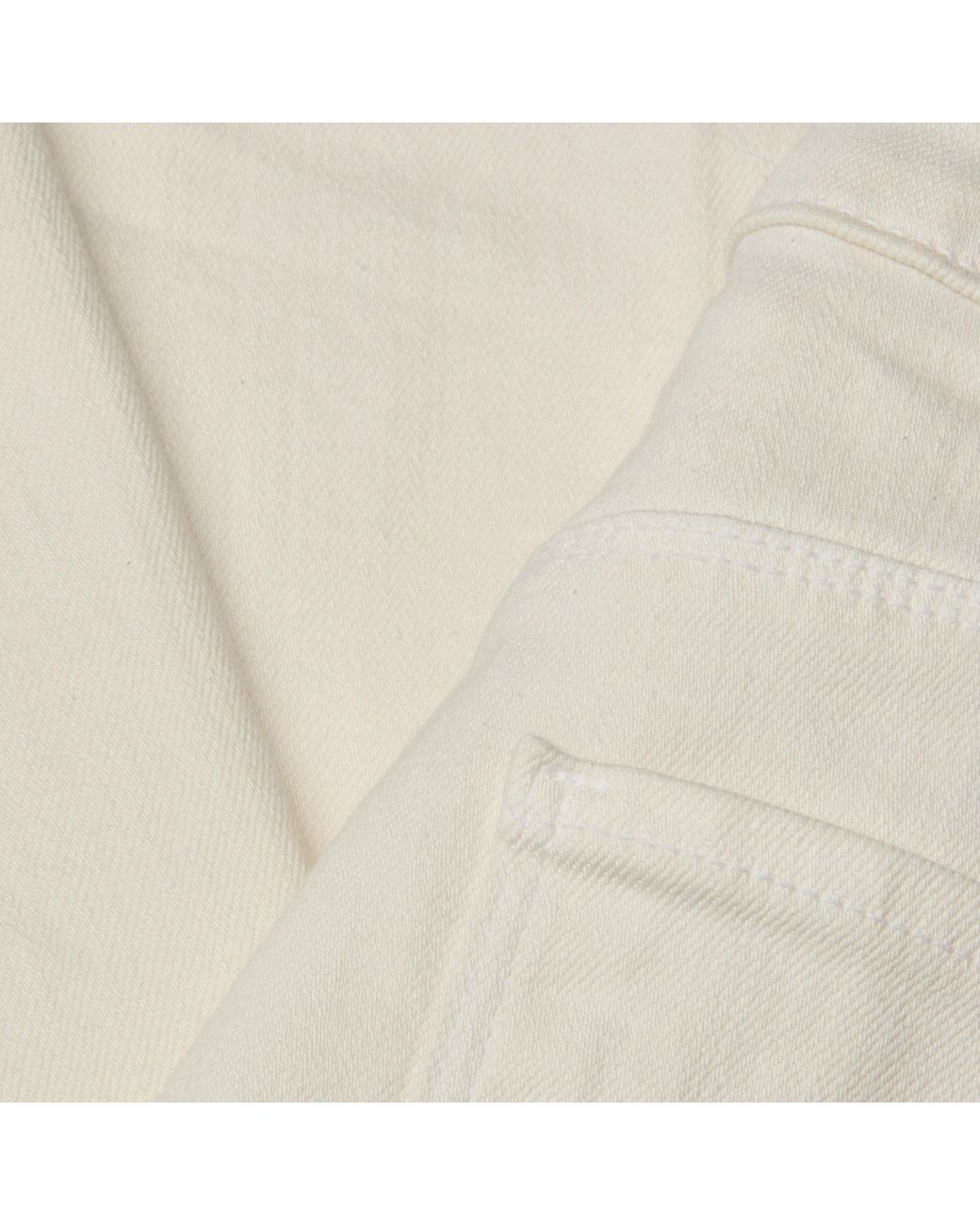 L'Agence White Wanda Cropped Wide-Leg Jean