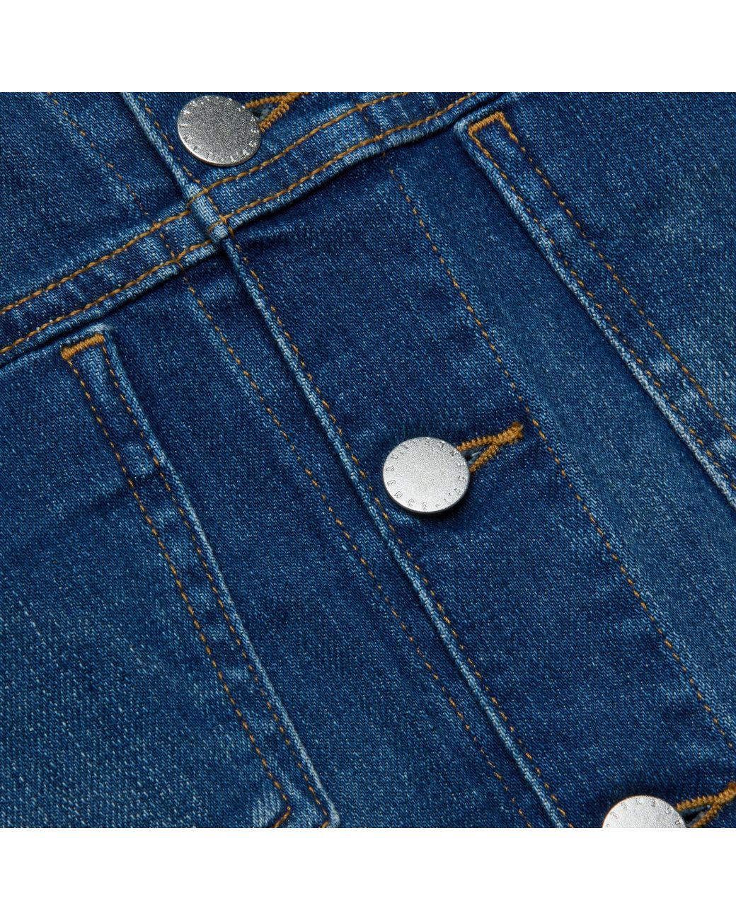 L'Agence Blue Celine Jean Jacket