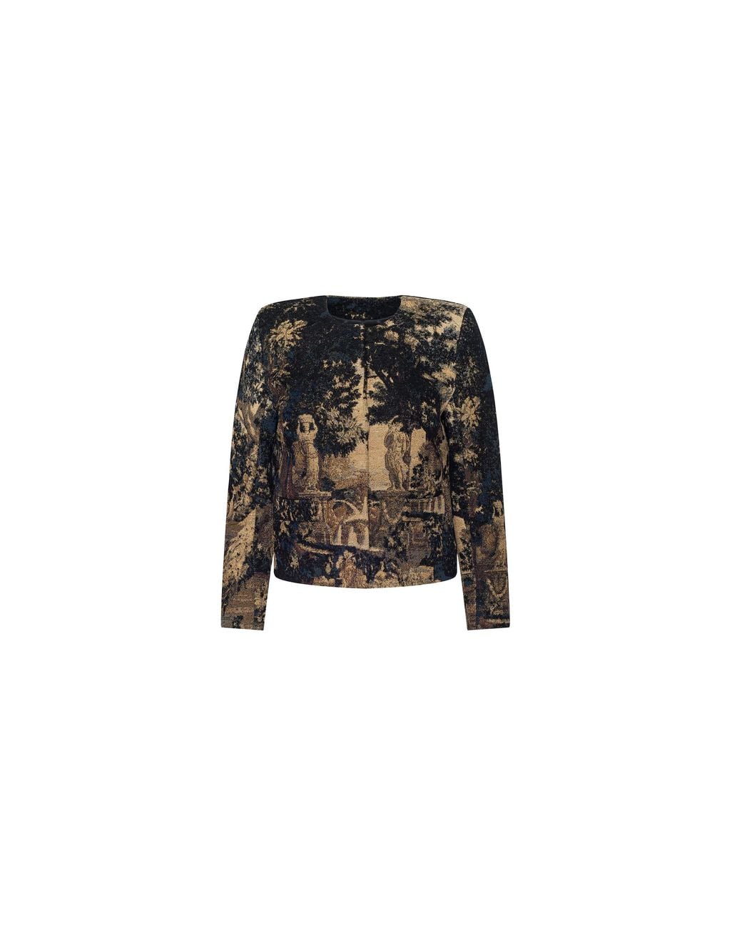 L'Agence Black Lian Tapestry Jacket