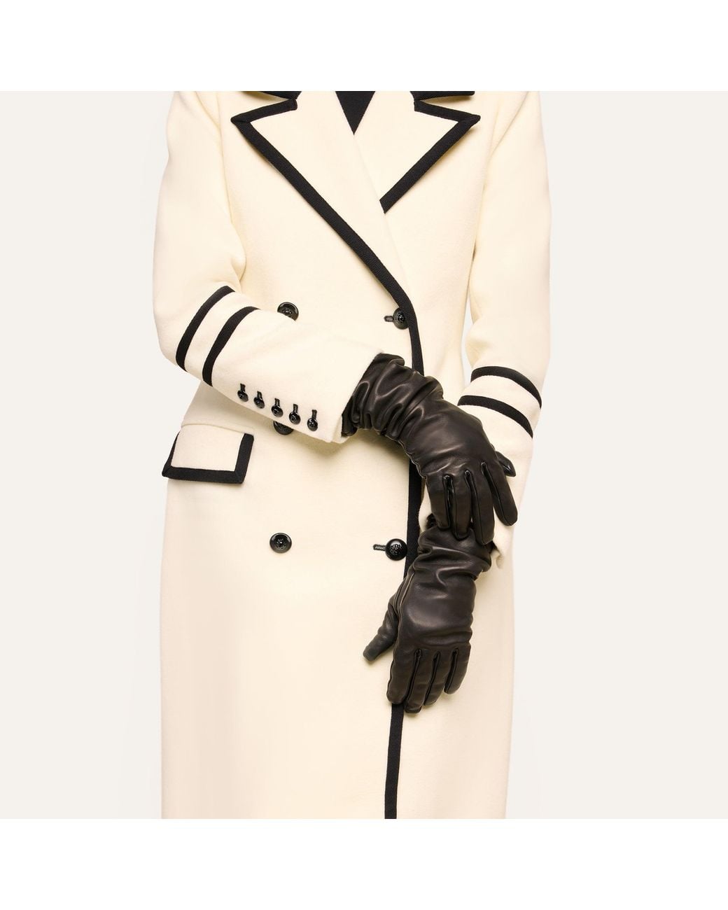 L'Agence Black 'Agence Ballad Gloves