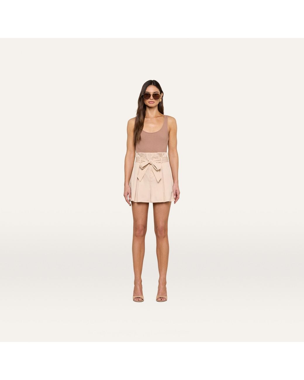 L'Agence Pink Nica Scoopneck Bodysuit