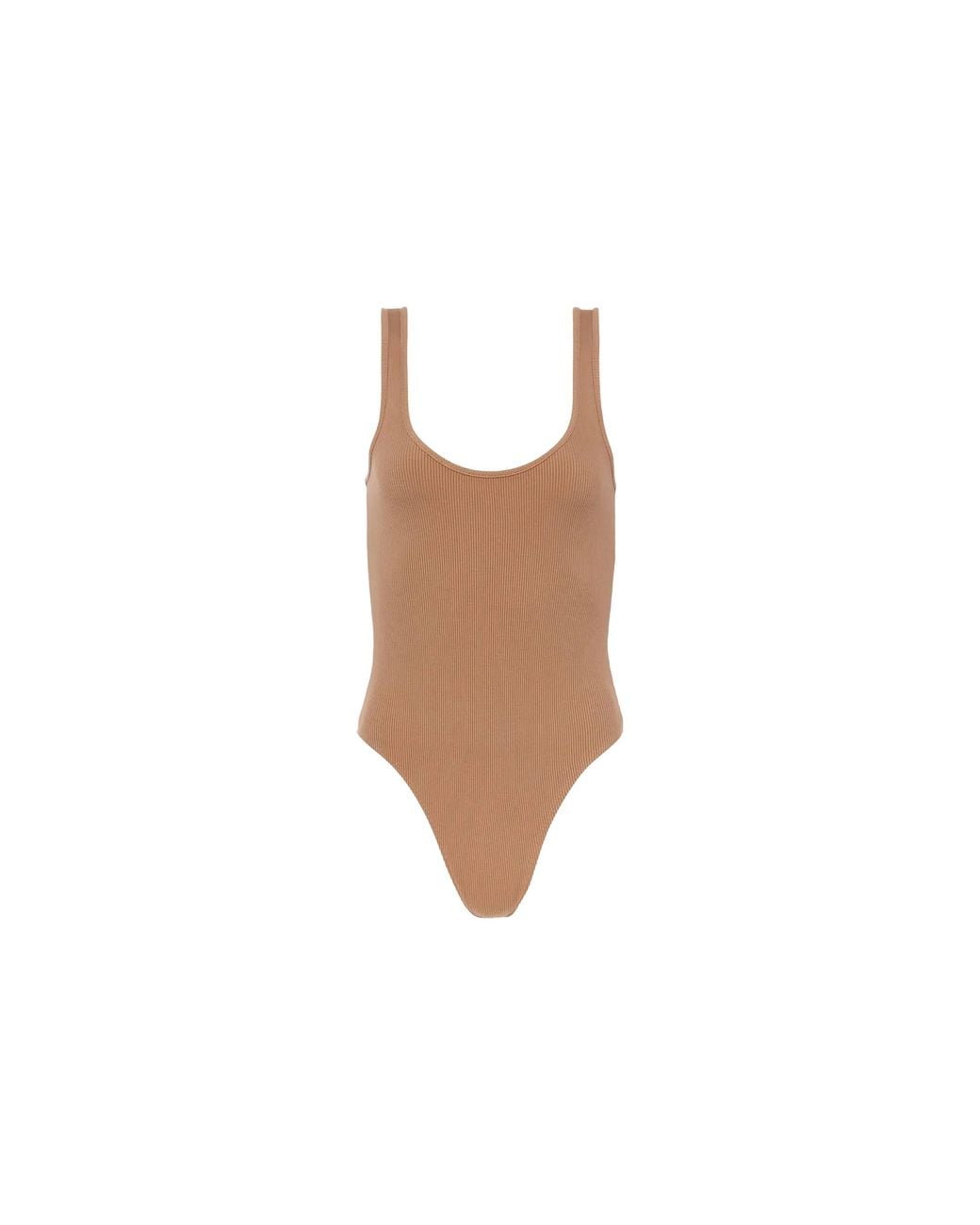 L'Agence Blue Nica Scoopneck Bodysuit