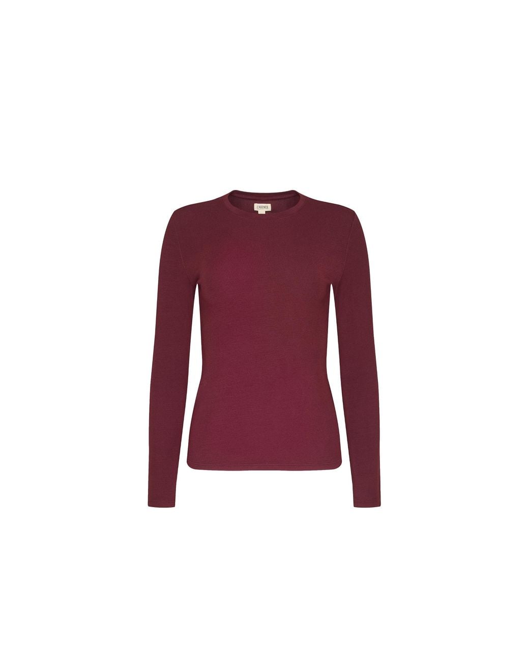 L'Agence Purple Tess Long Sleeve T-Shirt