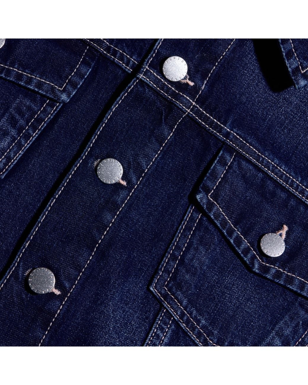 L'Agence Blue Alessia Jean Jacket
