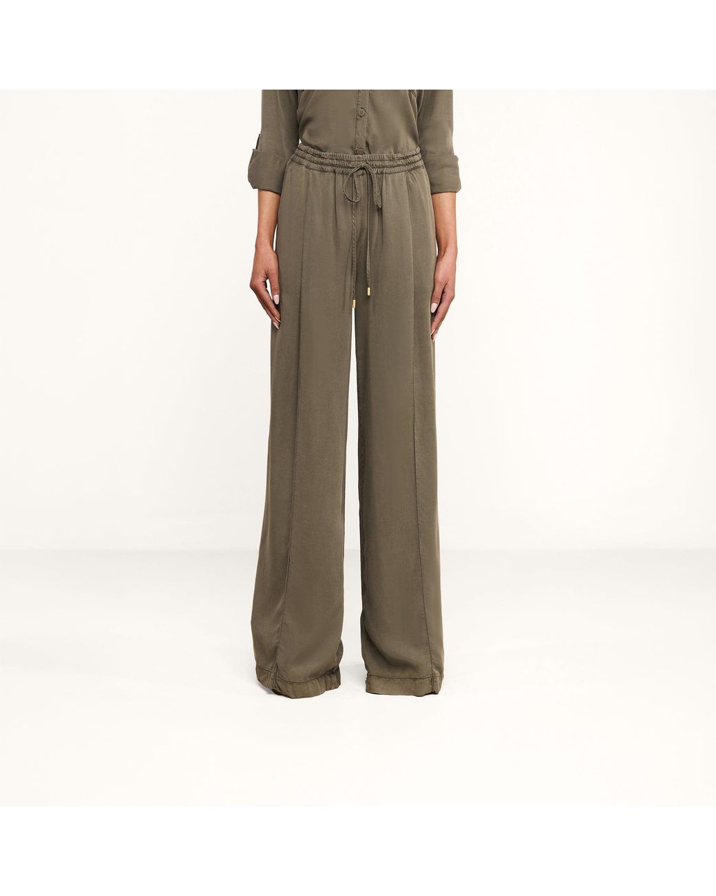 L'Agence Green 'Agence Connie Drawstring Trouser