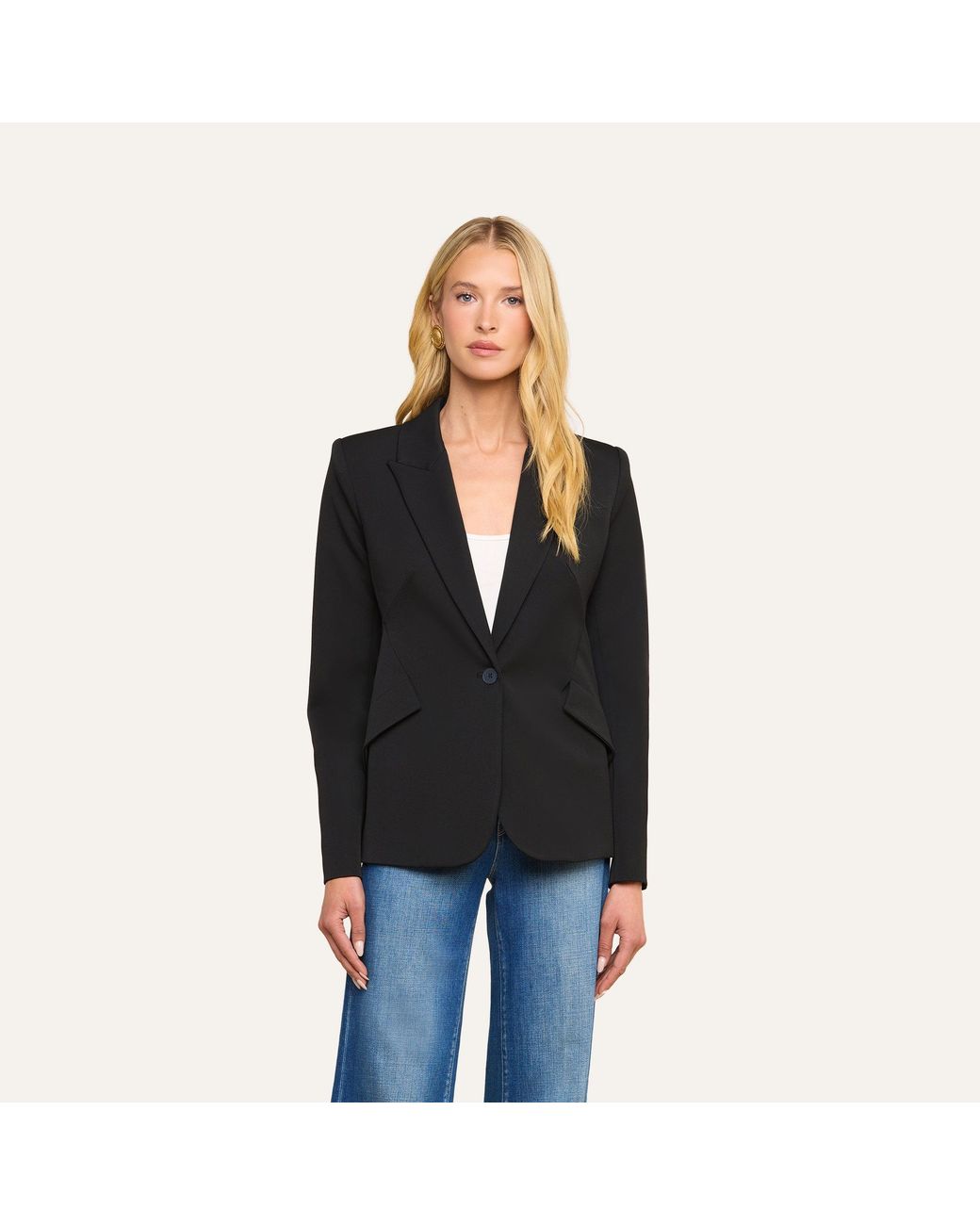 L'Agence Black Chamberlain Blazer