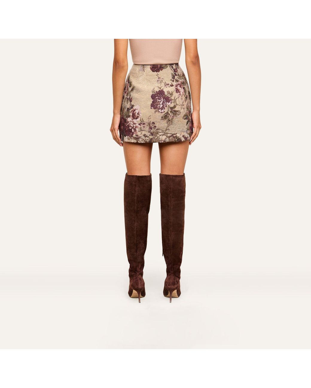 L'Agence Brown Marseille Mini Skirt