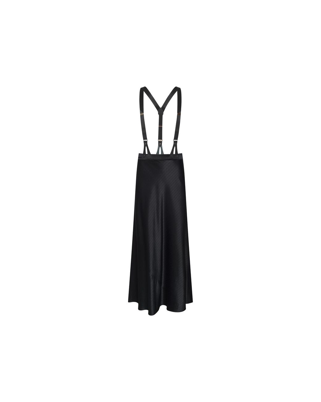 L'Agence Natural Vespera Suspender Maxi Skirt