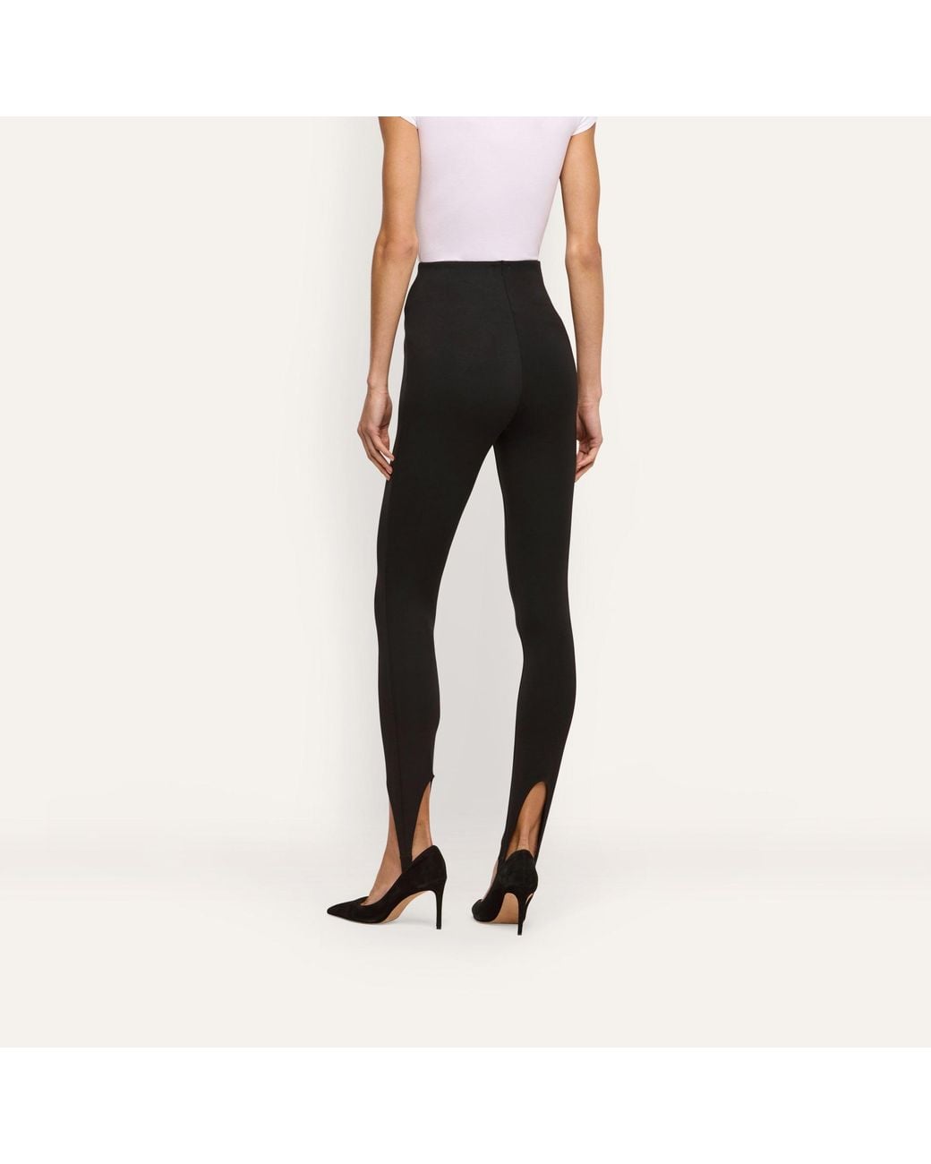 L'Agence Black Enid Stirrup Legging