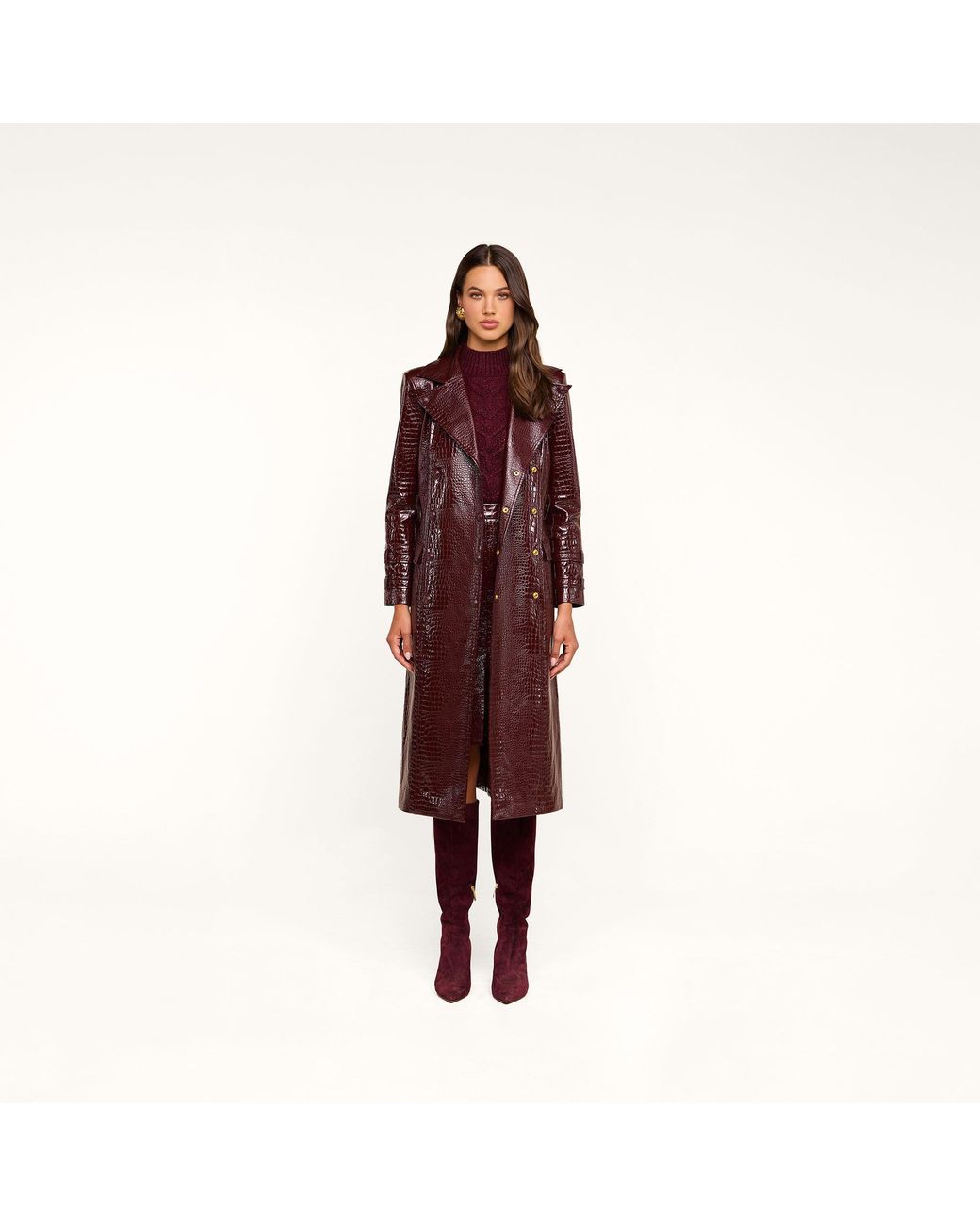 L'Agence Multicolor 'Agence Celina Trench Coat