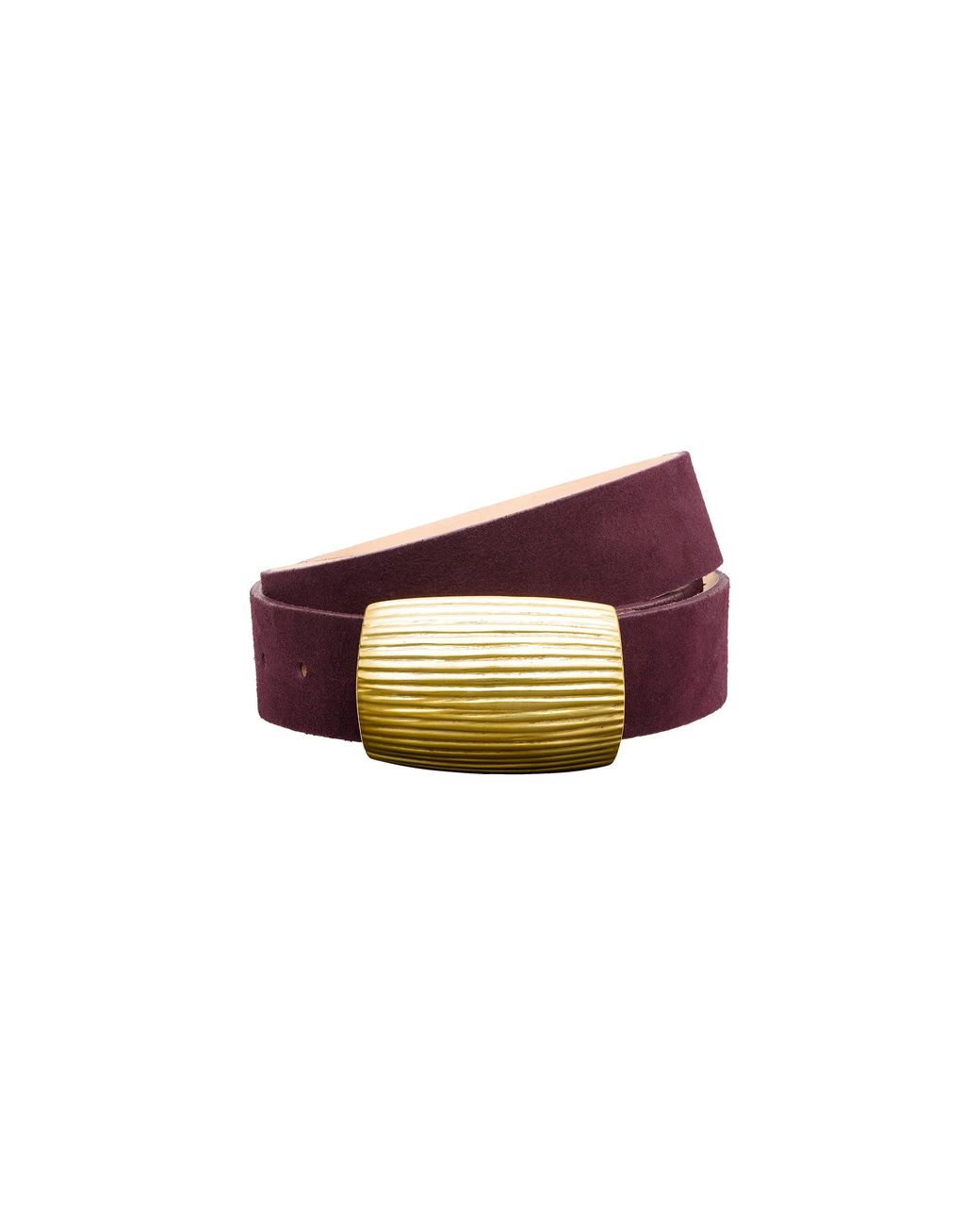 L'Agence Natural Montell Suede Belt